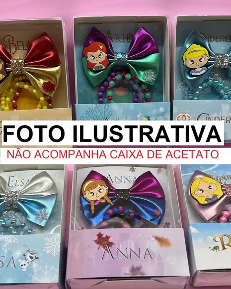 Arquivo de Corte Cartelas e Cinta Princesas Disney
