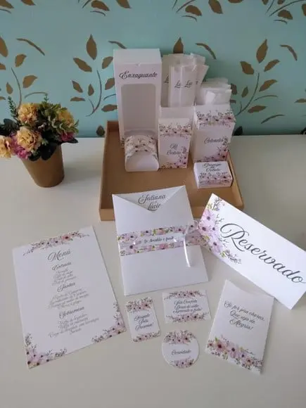 Arquivo de Corte Casamento Floral (compre 1 Leve+10