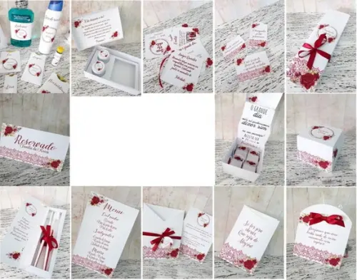 Arquivo de Corte Casamento Marsala 3 (compre 1 Leve+10