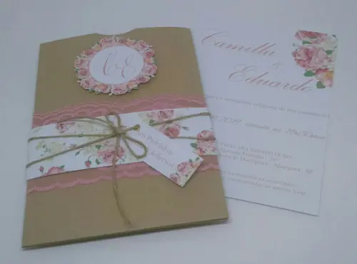 arquivo de corte Casamento Rustico