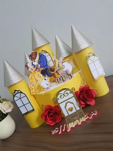 Arquivo de Corte Castelo Bela e a Fera (compre 1 Leve+10