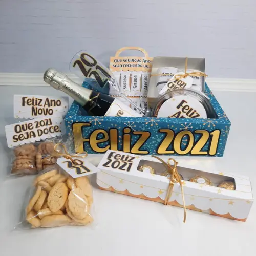 arquivo de corte cesta ano novo ( LEIA A DESCRIÇÃO)