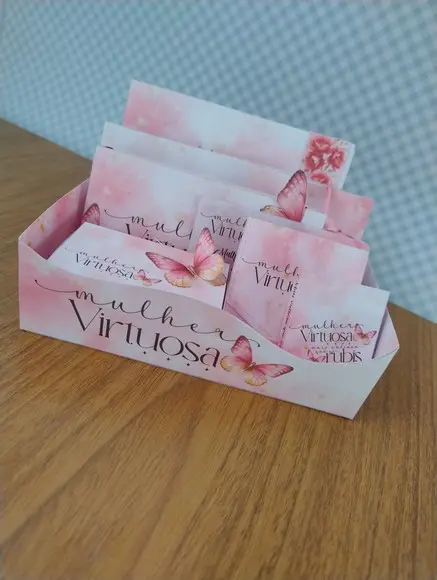Arquivo de Corte Cesta Dia das Mulheres Rosa (compre 1 Lv+11
