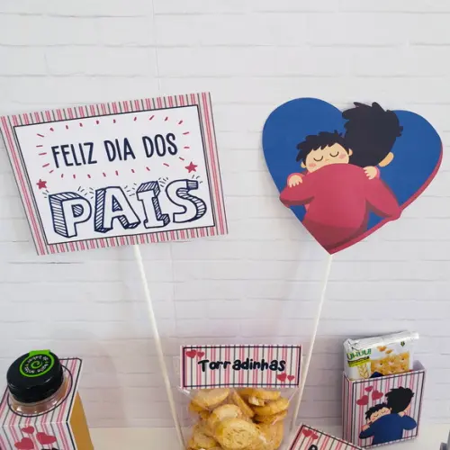 Arquivo de Corte Cesta Dia dos Pais 6 ( Leia a Descrição