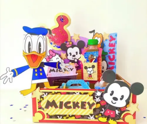 Arquivo de Corte Cesta Turma do Mickey( Compre 1 e Lv+10