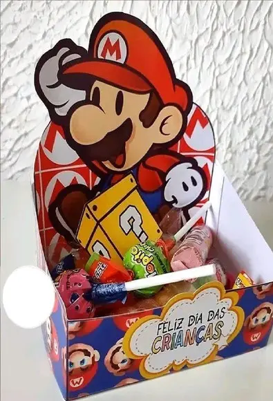 Arquivo de Corte Cestinha Dia das Crianças 1 (compre 1 Lv+10