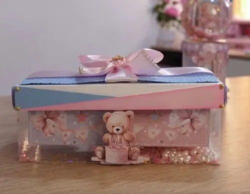 Arquivo de Corte Chá de Bebê Ursinha 15 (compre 1 Lev+10