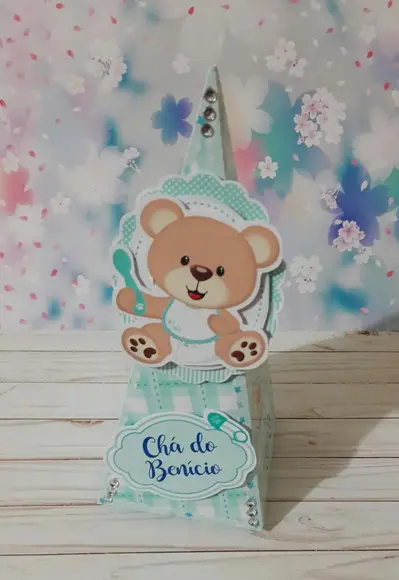 Arquivo de Corte Chá de Bebê Ursinho 7 (compre 1 Leve+11