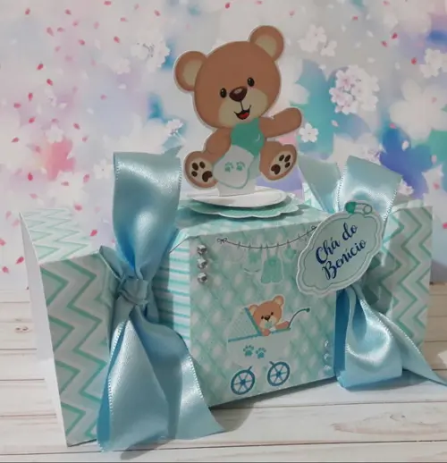 Arquivo de Corte Chá de Bebê Ursinho 7 (compre 1 Leve+11