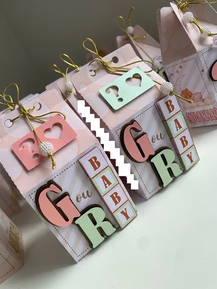 Arquivo de Corte Chá Revelação 51( Compre 1 e Leve + 10