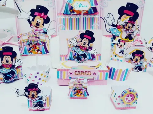 Arquivo de corte CIRCO DA MINNIE