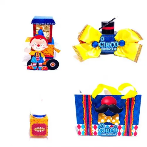 Arquivo de Corte Circo Menino 106 (compre 1 Leve-5