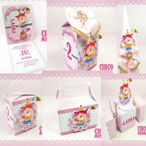 arquivo de corte circo rosa