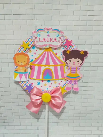 arquivo de corte circo rosa 209 ( LEIA O DETALHE