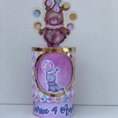 Arquivo de Corte Circo Rosa 65 ( Compre 1 e Leve + 10