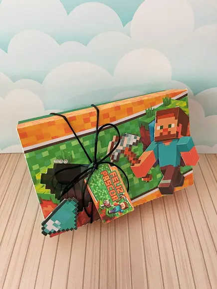 Arquivo de Corte Confeiteiro Minecraft 25 (compre 1 Lev+11