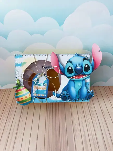 Arquivo de Corte Confeiteiro Stitch 5(compre 1 Lev+11