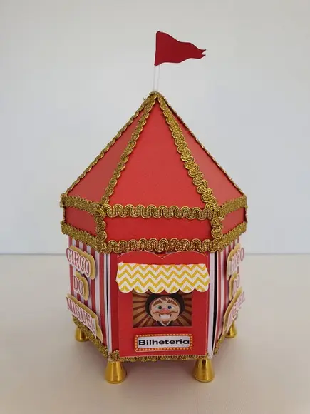 Arquivo de Corte Convite Tenda Circo (compre 1 Lev+11