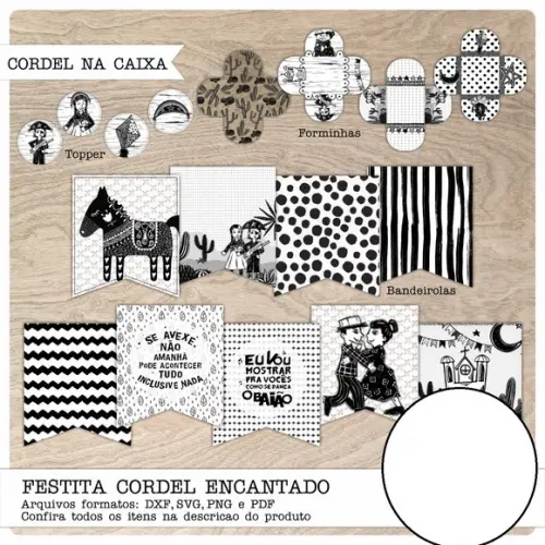 Arquivo de Corte Cordel Encantado (compre 1 e Leve +10