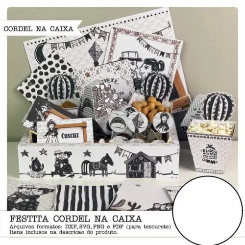 Arquivo de Corte Cordel Encantado (compre 1 e Leve +10