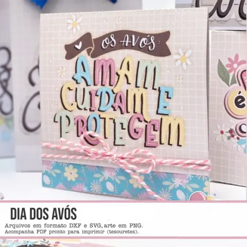 Arquivo de Corte Dia das Avós 47 ( Leia a Descrição