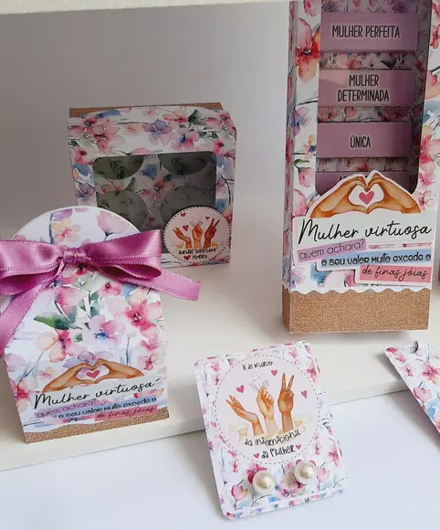 Arquivo de Corte Dia das Mulheres Floral (compre 1 Leve +11