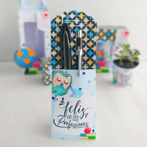 Arquivo de Corte Dia dos Professores Azul 5 (compre 1 Lv+10