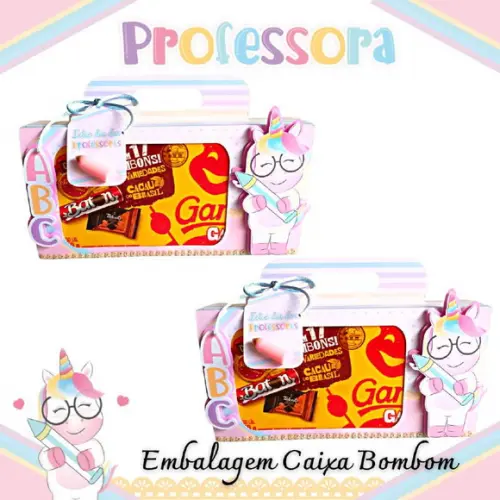 Arquivo de Corte Dia dos Professores Unicornio ( Leia a Desc