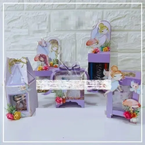 Arquivo de Corte Fadinha Lilas (compre 1 Leve +10