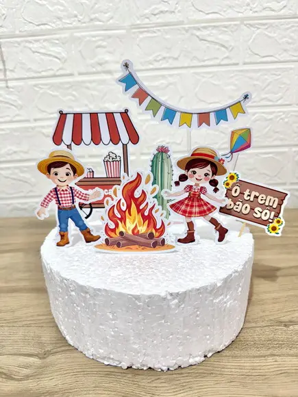 Arquivo de Corte Festa Junina 106 (compre 1 Lev+11