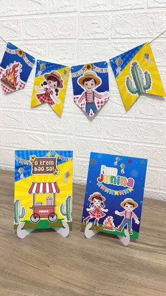 Arquivo de Corte Festa Junina 106 (compre 1 Lev+11