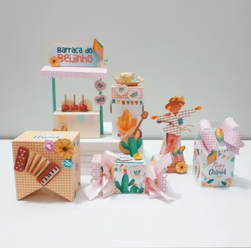 Arquivo de Corte Festa Junina 25-1 (compre 1 Lev+11