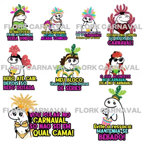 Arquivo de Corte Flork Carnaval (compre 1 Leve+10