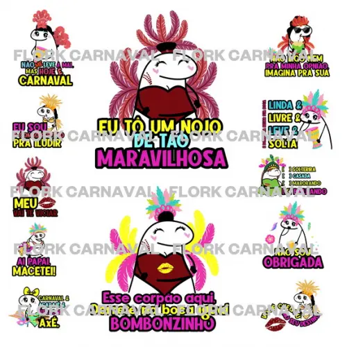 Arquivo de Corte Flork Carnaval (compre 1 Leve+10