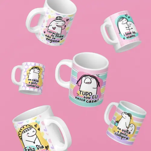 Arquivo de Corte Flork Mães 2023 (compre 1 Leve 10