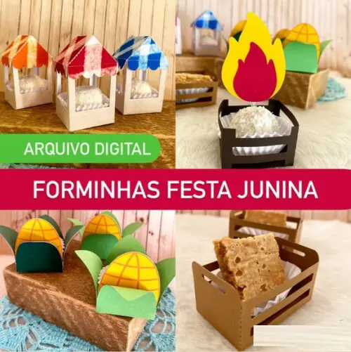 Arquivo de corte Forminha festa junina 03 ( LEIA A DESCRIÇÃO