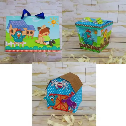 Arquivo de Corte Galinha Pintadinha 088 (compre 1 Leve+10