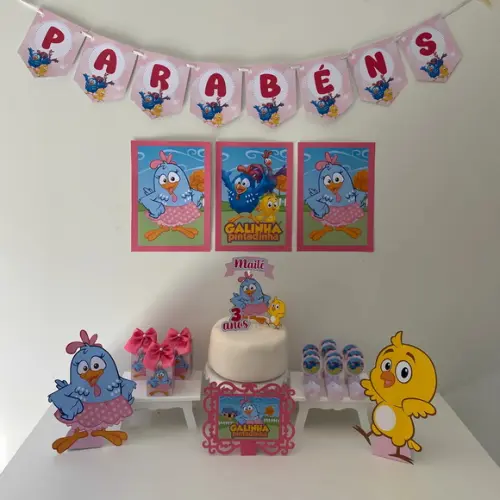 Arquivo de Corte Galinha Pintadinha 26-1(compre 1 Lev+5