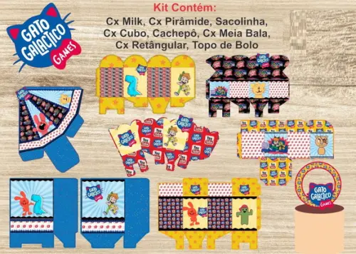 Arquivo de Corte Gato Galáctico 2 ( Leia a Descrição