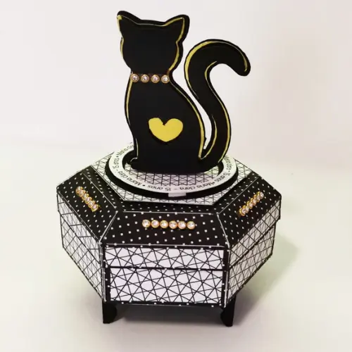 Arquivo de Corte Gato Preto (compre 1 Leve +10