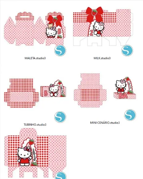 Arquivo de Corte Hello Kitty 19 (compre 1 Lev+11