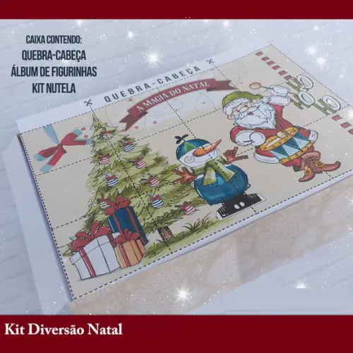 Arquivo de Corte Kit Diversão Natal ( Compre 1 Leve+10
