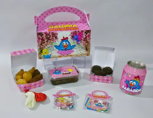 Arquivo de Corte Kit Festa Galinha Pintadinha ( Leia a Descr