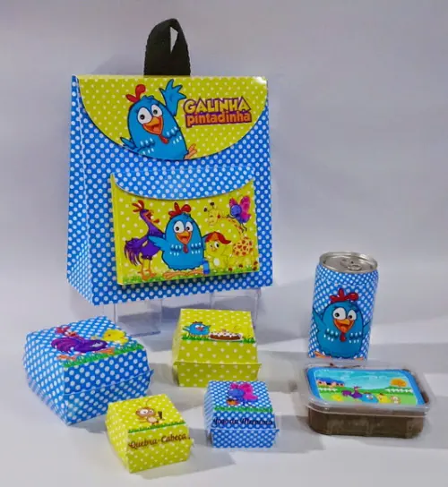 Arquivo de Corte Kit Festa Galinha Pintadinha ( Leia a Descr