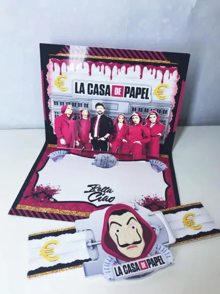 arquivo de corte la casa de papel