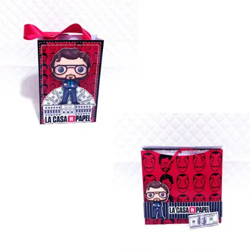 Arquivo de Corte La Casa de Papel 033 (compre 1 Lev+11