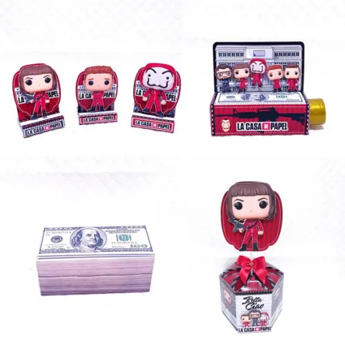 Arquivo de Corte La Casa de Papel 033 (compre 1 Lev+11