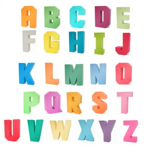 Arquivo de Corte Letras 3d Quadradas (compre 1 Leve+10