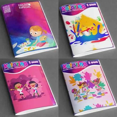 Arquivo de Corte Livrinho de Colorir( Compre 1 e Leve + 11