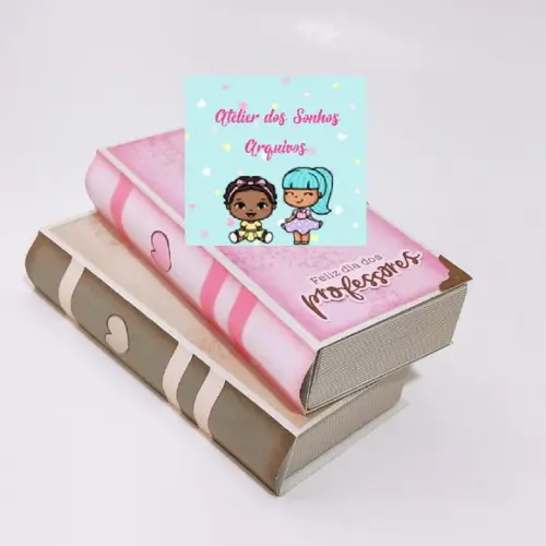 Arquivo de Corte Livro Dia dos Professores (compre 1 Leve+10